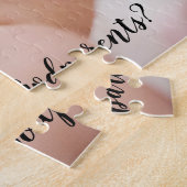 Cute Will you be a Godparent Script Photo Legpuzzel (Zijkant)