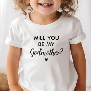 Cute Will you be my Godmoeder Voorstel