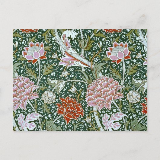 Cute  William Morris Pattern Briefkaart (Voorkant)