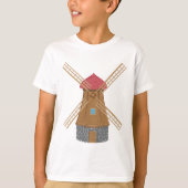 Cute Windmill T-Shirt (Voorkant)