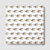 Cute Winter Arctic Whale Baby Shower Gastenboek (Achterkant)