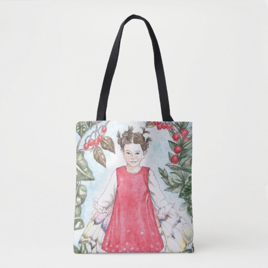 Cute Winter Fairy Tote Bag (Devant)