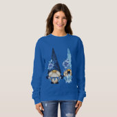 Cute Winter Floral Gnomes Trui (Voorkant volledig)