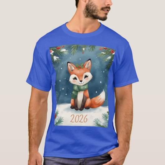 cute winter happy new year 2026 family tshirt (Devant)
