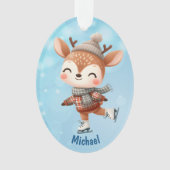 Cute Winter Reindeer Grandchild Christmas (devant)
