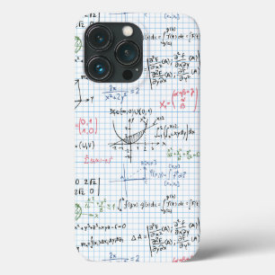 Cute Wiskunde Pattern iPhone 13 Pro Hoesje