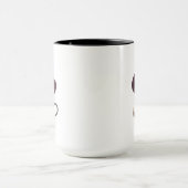 Cute Witch Cat Halloween Coffee Mug (Centre)