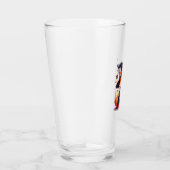 Cute Witch Fox � Magical Halloween Animal Tee Glas (Rechts)