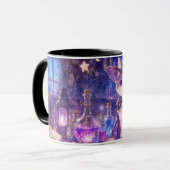 Cute Witch Kitten Mug (Devant gauche)