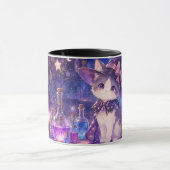 Cute Witch Kitten Mug Mok (Midden)