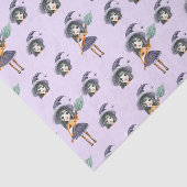 Cute Witch Tissuepapier (Detail)