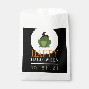 Cute Witch Toad, Halloween Bedankzakje
