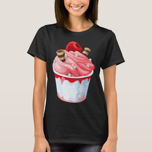 Cute  with  Motif Ice Cream T-shirt (Voorkant)