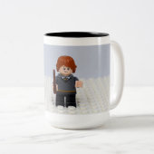 Cute Wizard Toy Figure Mug – Magic-Themed Coffee (Devant droit)