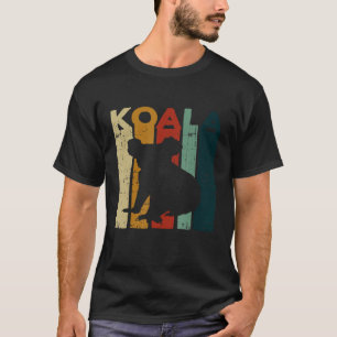 Cute Womens Mannen Kinder Retro Koala Beer Zookeep T-shirt