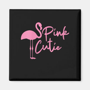 Cute Womens Pink Flamingo Roze klauw Flamingo Magneet