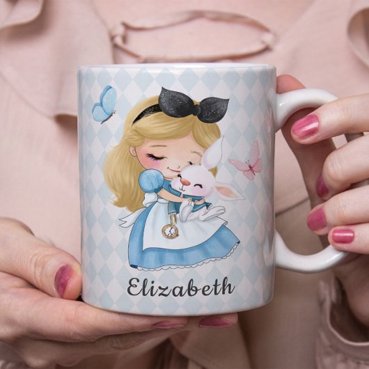 Cute Wonderland Anniversaire Café Mug