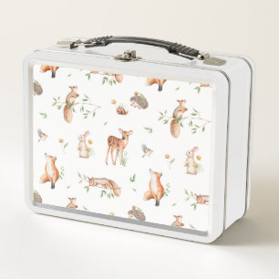 Cute Woodland Animal Friends Pattern