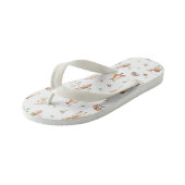 Cute Woodland Animal Friends Pattern Kinder Teenslippers (Schuin)