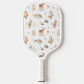 Cute Woodland Animal Friends Pattern Pickleball Paddle (Achterkant)