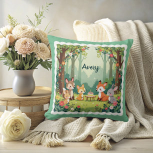 Cute Woodland Animal Kussen