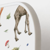 Cute Woodland Animal Pattern Pickleball Paddle (Links Detail)