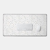 Cute Woodland Animal Track Pattern Bureaumat (Keyboard & Muis)