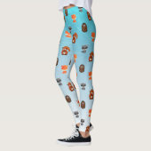 Cute Woodland Creatures Thames Women's Leggings (Links)