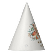 Cute Woodland Forest Animals 1st Birthday Feesthoedjes (Links)