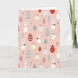 Cute Woodland Friends Kunstkaart Kaart