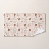 Cute Woodland Hedegel Pattern Bad Handdoek (Handdoek)