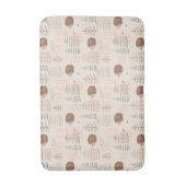 Cute Woodland Hedegel Pattern Badmat (Voorkant Verticaal)