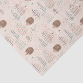 Cute Woodland Hedegel Pattern Tissuepapier (Detail)