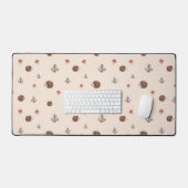 Cute Woodland Hérisson et Motif de champignons (Clavier et souris)
