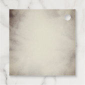 Cute Woodland Teddy Bear Boy Baby shower Bedankjes Labels (Achterkant)