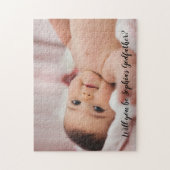 Cute word jij mijn godvaders script foto legpuzzel (Verticaal)