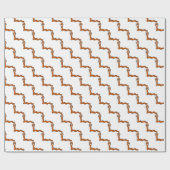 Cute Worm Cadeaupapier (Vlak)