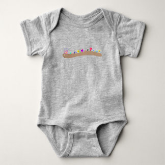 Cute worm die harten levert romper