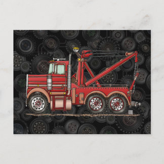 Cute Wrecker Truck Briefkaart
