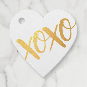 Cute XOXO Great Friend REAL FOLIE Gift Bedankjes Labels