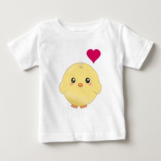 Cute yellow chick (Voorkant)