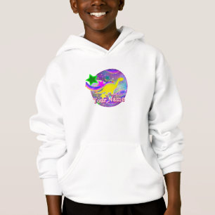 Cute Yellow Dinosaur Sweatshirt