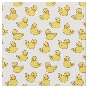 Cute Yellow Duck Baby shower Ducky Pattern Stof