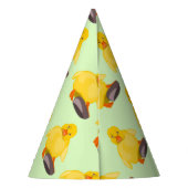 Cute Yellow Duck Feesthoedjes (Achterkant)