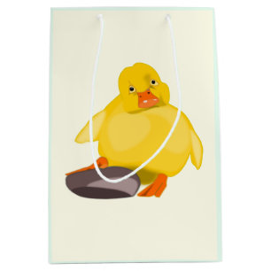 Cute Yellow Duck Medium Cadeauzakje