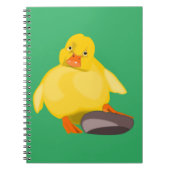 Cute Yellow Duck Notitieboek (Voorkant)