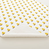 Cute Yellow Duck Sherpa Deken (3/4)