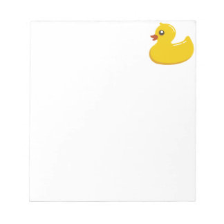 Cute Yellow Ducking Notitieblok