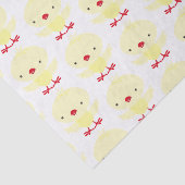 Cute Yellow Ducking | Pasen Tissuepapier (Detail)