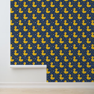 Cute Yellow Ducklings Behang